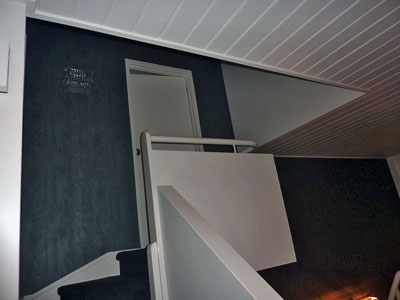 Wallpapering David and Sue home