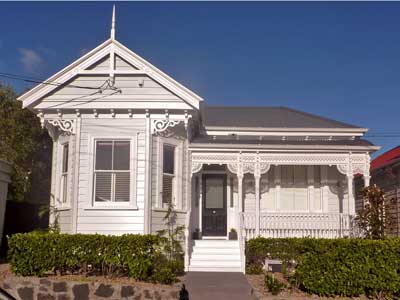 Exterior wall paintings